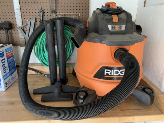 Allow The Shop Vac Filter From Ridgid To Dry