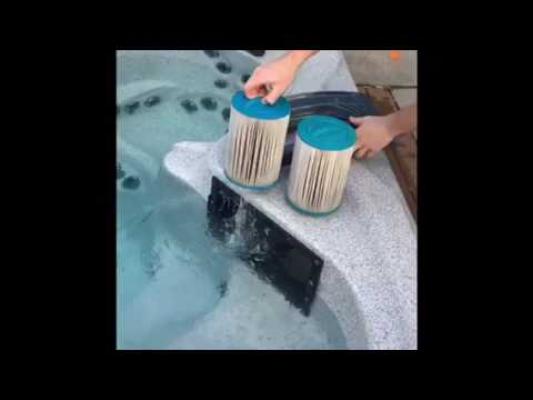 Weekly Cleaning Of The Hot Tub Filter