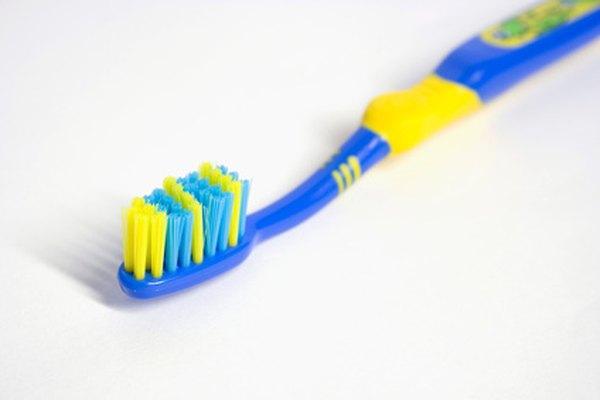 Using A Soft-bristle Brush To Clean Areas That Are Difficult To Reach