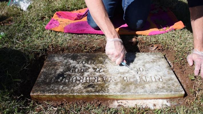 White Marble Headstone Cleaning Instructions