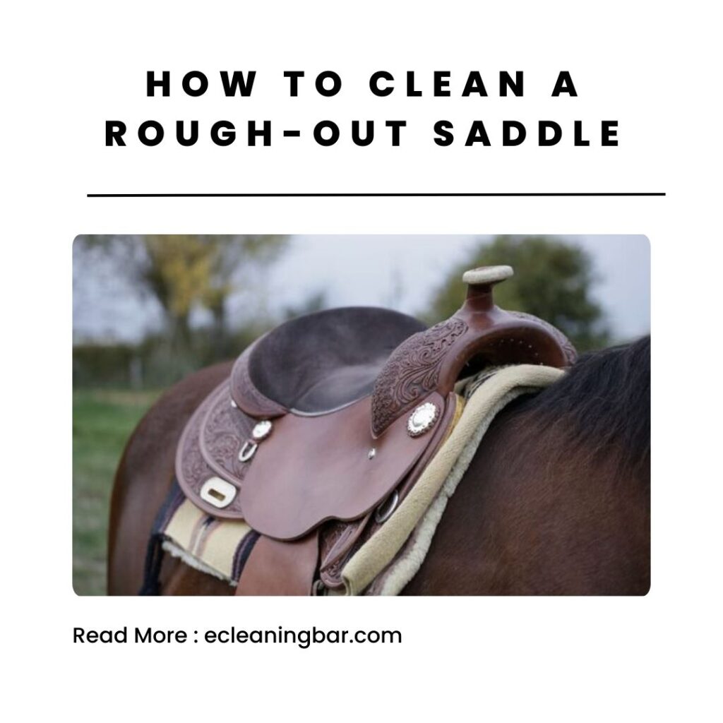 How To Clean A Rough-Out Saddle