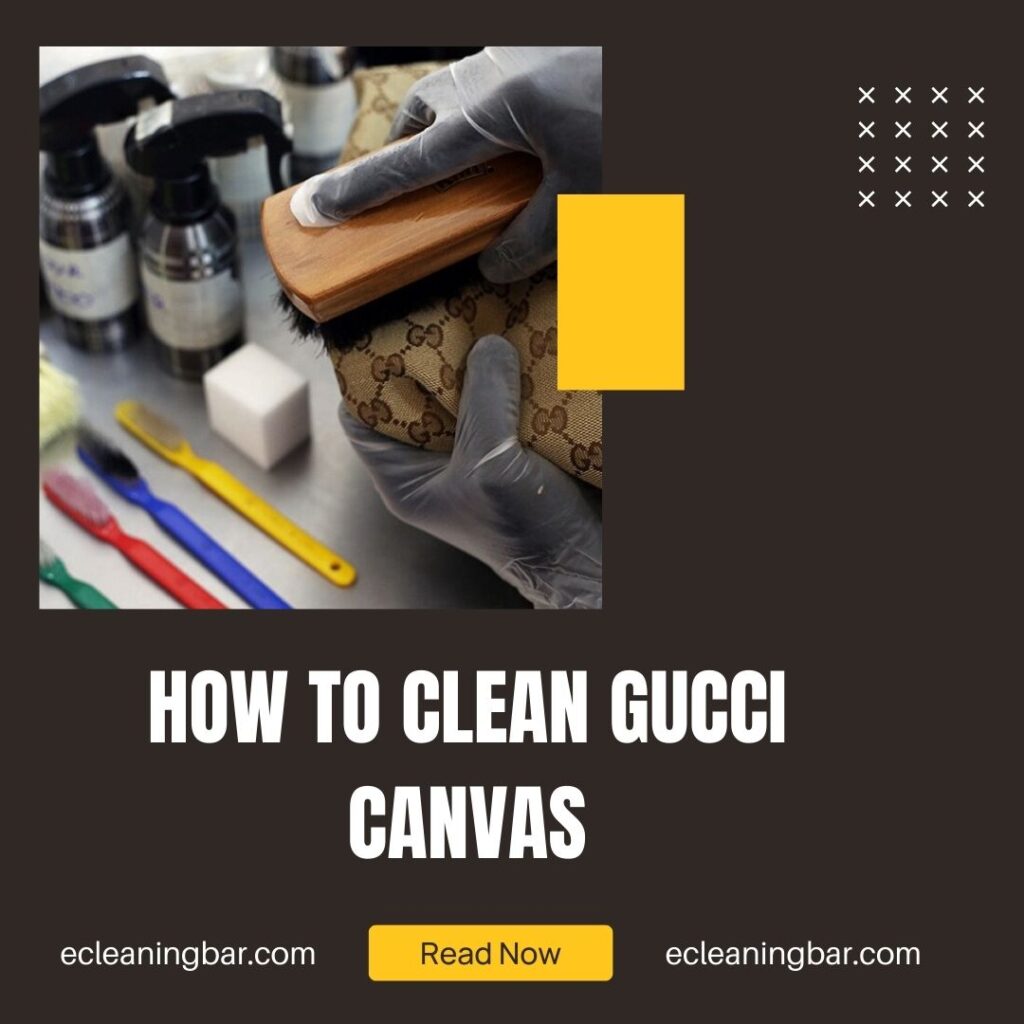 How To Clean Gucci Canvas