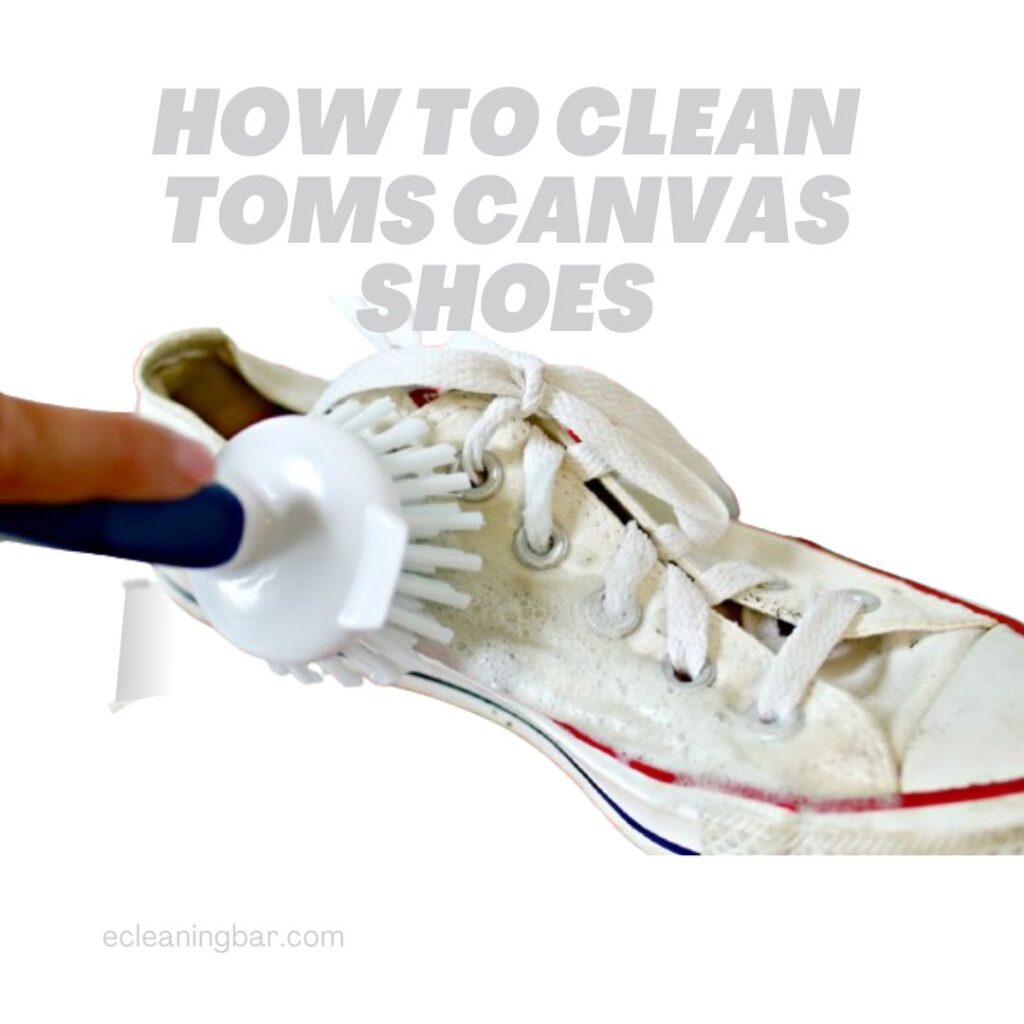 How To Clean Toms Canvas Shoes